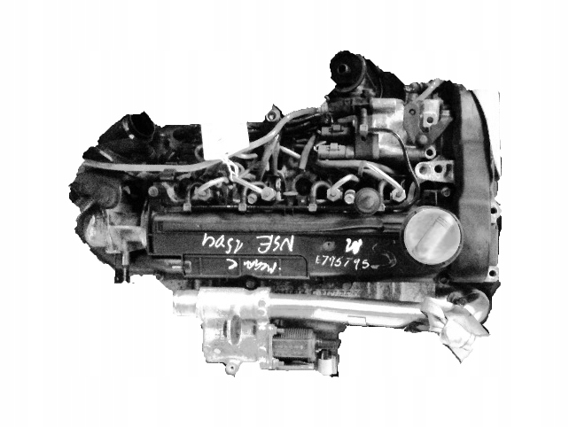 Silnik Komplet 1.5 DCI K9K Kangoo Clio rozr. tył